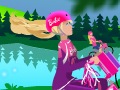 play Barbie Bike Styling Ride