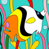 play Tropical Fishes Coloring