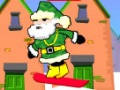 play Santa Claus Snowboard