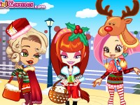 play Color Girls Christmas Shopping