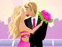 play Barbie And Ken Kissing