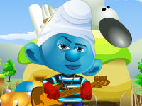 play Smurf Dress Up