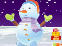 play Cute Snowman Dressup