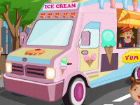 play Ice Cream Car Decoration