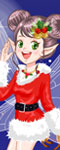play Clever Christmas Fairy Dress Up