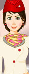 play French Stewardess Dress Up