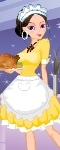 play Sweety Waitress Dress Up