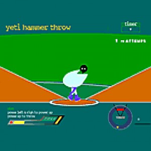play Yeti Hammer Throw