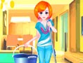 play Cleaning Girl Dress Up