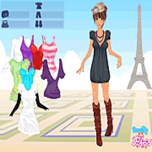 play Dress Up In Paris