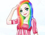 play Rainbow Hair Dye