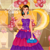 play New Year'S Beauty Queen Dress Up