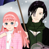 play Anime Winter Couple Dress Up