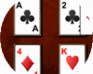 play Beleaguered Castle Solitaire