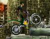 play Solider On Bike On Destroyed City