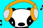 play Music Panda Coloring