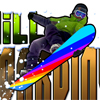 play Downhill Snowboarding