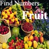 play Find Numbers - Fruit