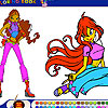 play Super Girls Coloring
