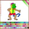 play Monkey Coloring