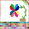 play Rotating Flower Coloring