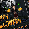 play Happy Halloween Sliding Puzzle