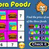 play Algebra Foods