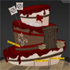 Whimsically Twisted Cake - Crime Scene