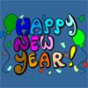 play Happy New Year Coloring