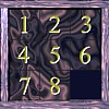 play 8 Square Slider Puzzle - Classic