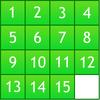 play Fifteen Number Sliding Puzzle (N=16)