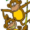 play Coloring Jungle Monkeys