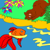 play Kid'S Coloring: Funny Fishing