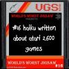 play World'S Worst Jigsaw #16: Haiku Written About Atari 2600