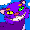 play Alice In Wonderland: The Cheshire Cat Coloring