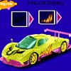 play Pagani Zonda Car Coloring