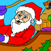 play Santa Claus - Coloring