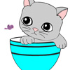 play Online Coloring Cat