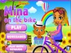 Mina On The Bike