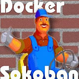 play Docker Sokoban