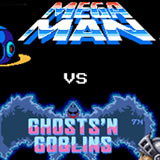 Megaman Vs Ghosts'N Goblins