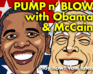 play Pump N' Blow With Obama & Mccain