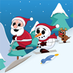 play Santa Ski
