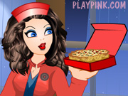play Pizza Girl Dress Up