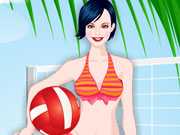 Beach Volleyball Girl Dress Up