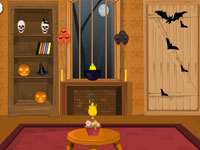 play Spooky Room Decoration
