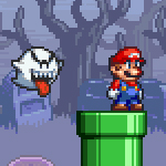 play Super Mario Ghost Island