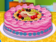 Cake Full Of Fruits