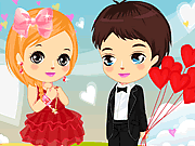 play Cute Valentine Love Couple Dress Up