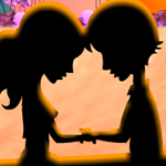 play Valentine Couple Kissing